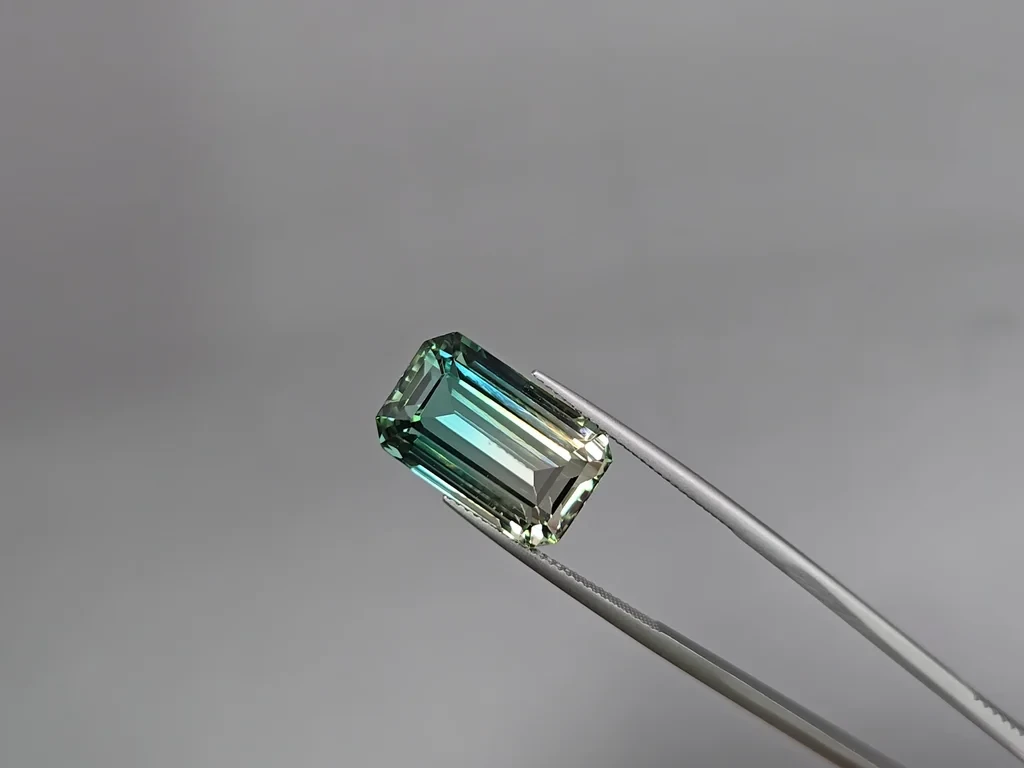 Tourmaline polychrome, taille octogonale 17,53 carats, Afghanistan Image №4