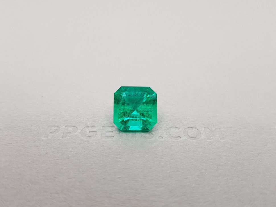 Natural rich Colombian emerald 4.34 ct, GRS Image №1