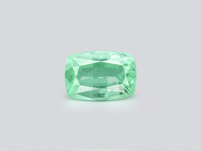 Greenish-blue paraiba tourmaline, 2.28 ct cushion cut, Mozambique photo