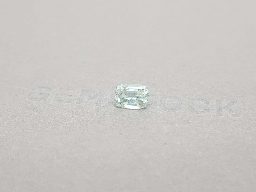 Cushion cut light green tourmaline 1.41 ct Image №3