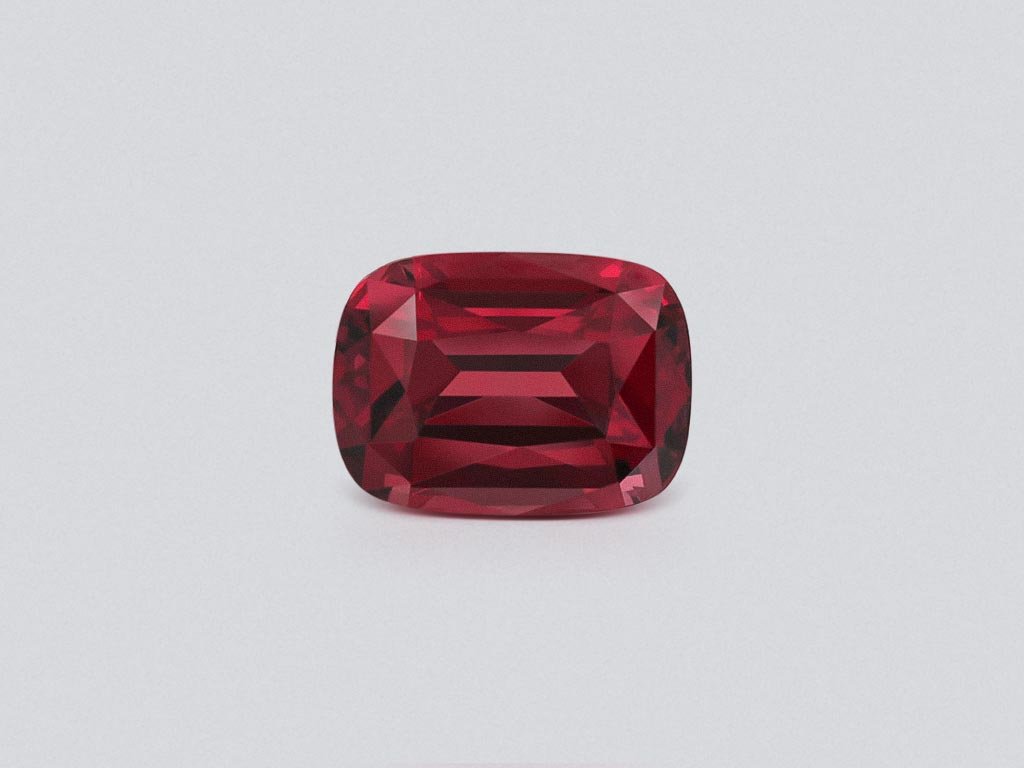 Rhodolite garnet cushion cut 1.82 carats, Tanzania Image №1