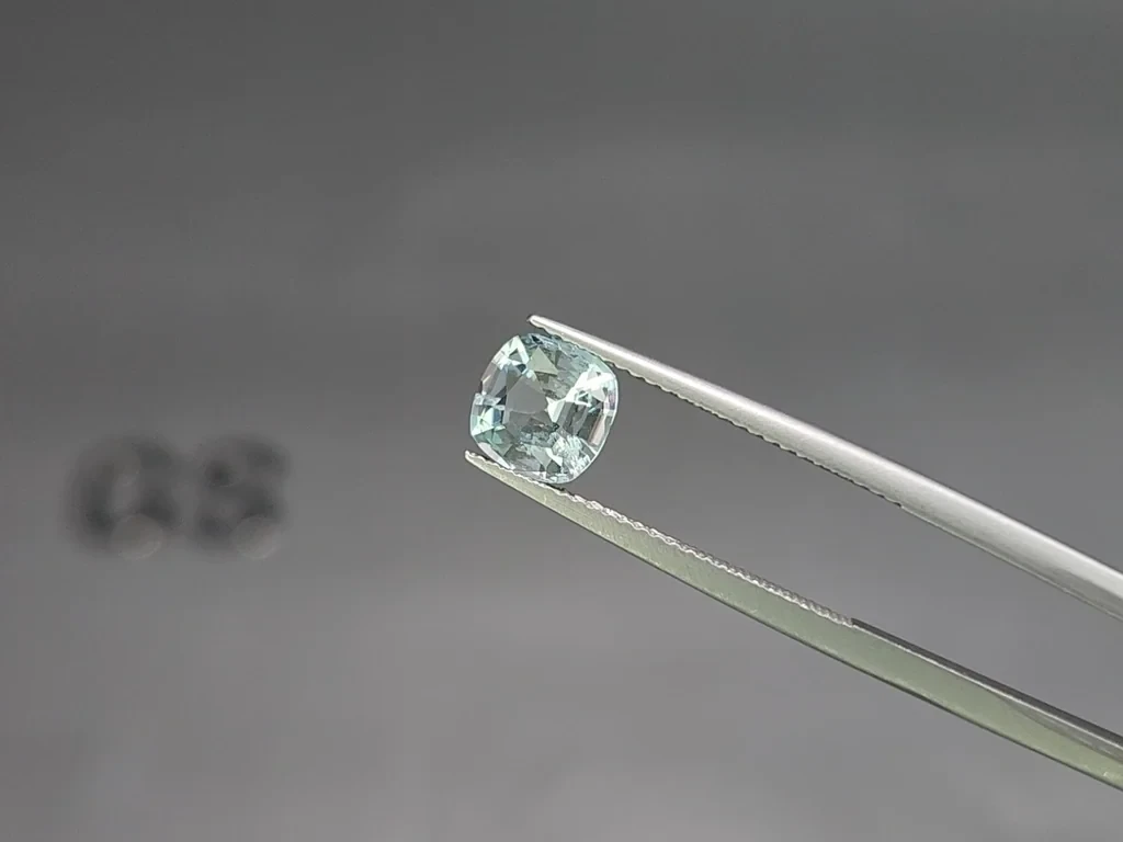 Set of aquamarines cushion cut 1.82 carats, Madagascar Image №3