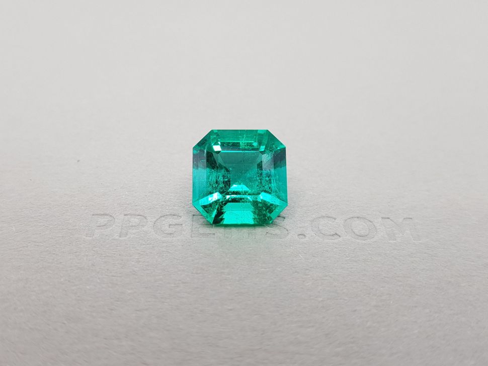 High quality bright Colombian emerald 6.26 ct, GRS Image №2
