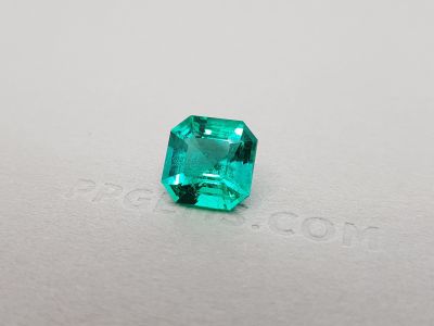 High quality bright Colombian emerald 6.26 ct, GRS photo