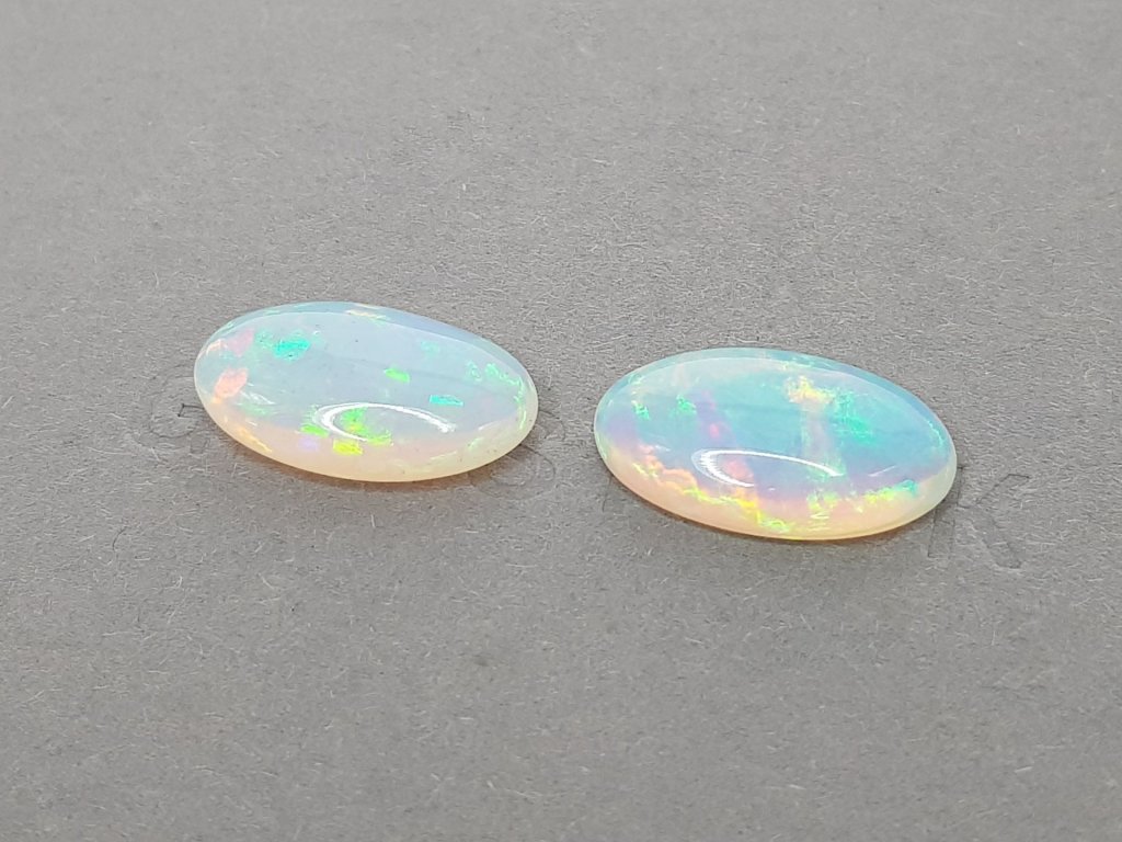 Pair of Ethiopian opals 11.98 ct Image №3