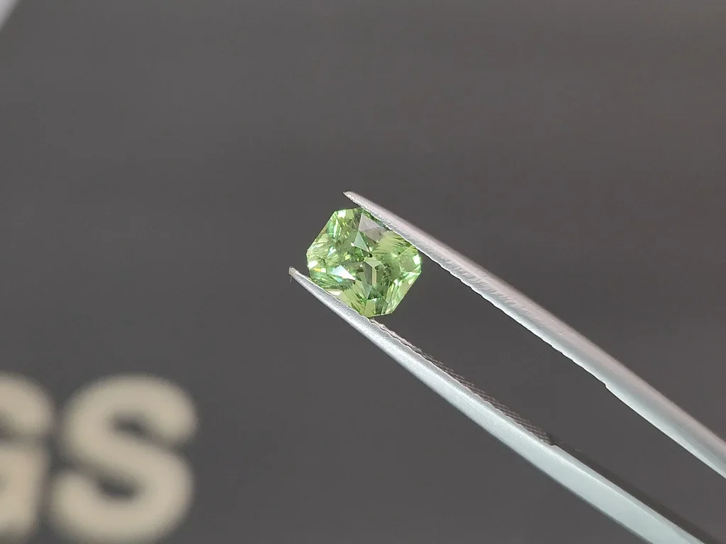 Granate Grossular de corte radiante de Kenia de 1,60 carats Image №3