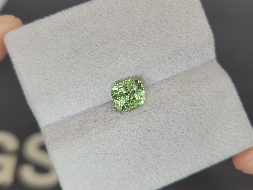 Granate Grossular de corte radiante de Kenia de 1,60 carats Image №4