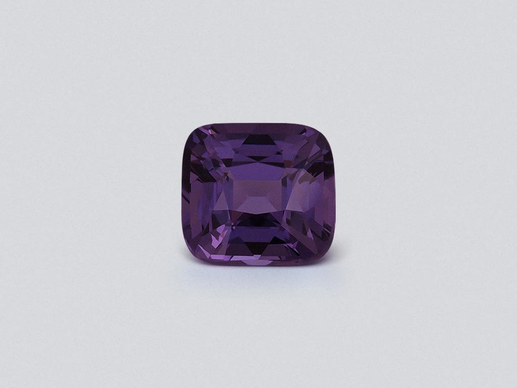 Espinela morada de talla cojín de 1,60 ct, Tanzania Image №1