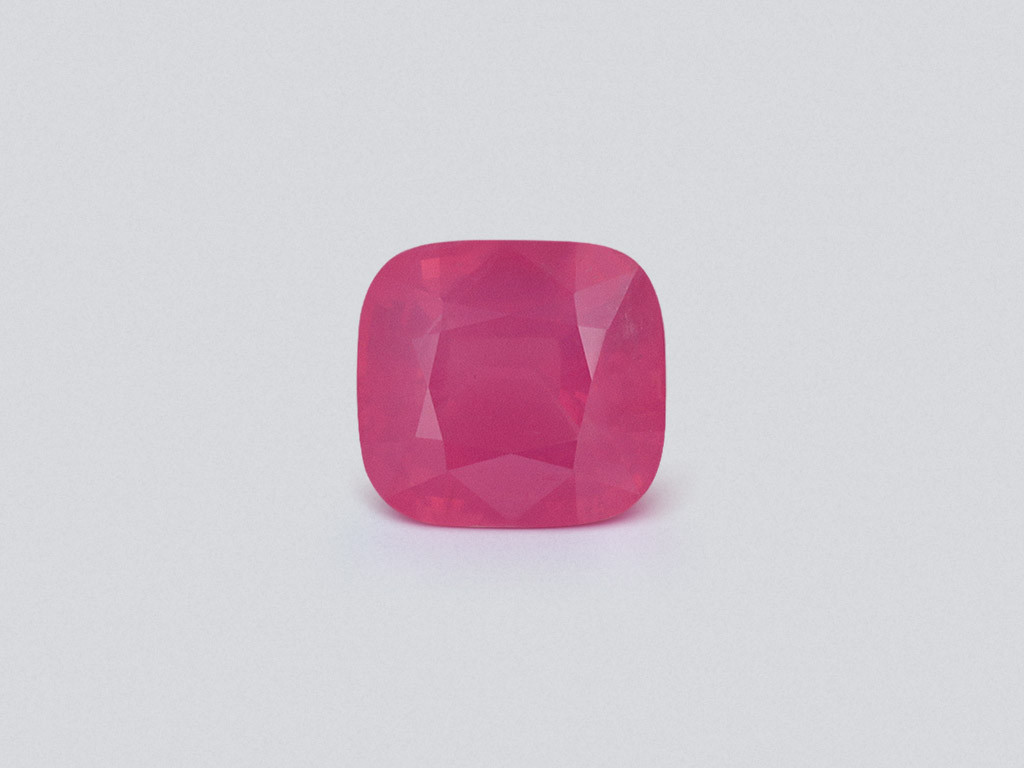 Spinel Mahenge milky cushion cut 3.01 carats, Tanzania Image №1