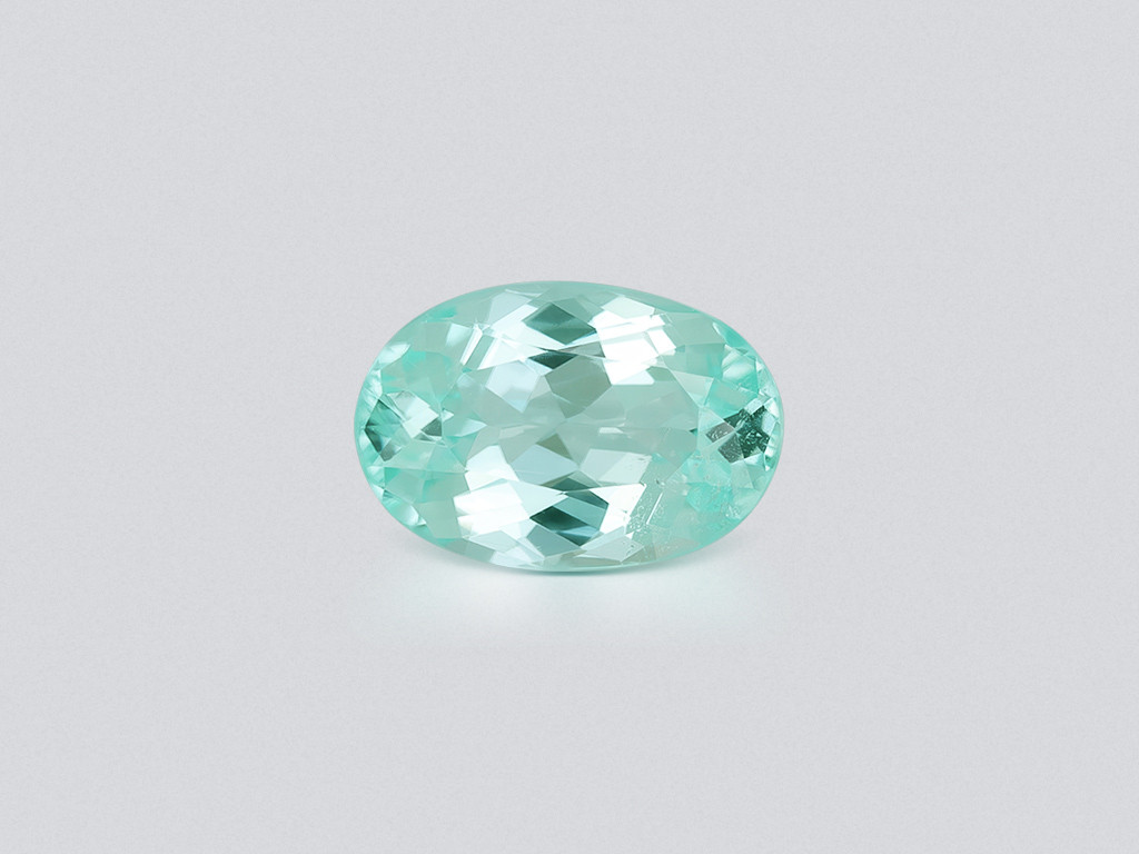 Paraiba tеurmalin, oval geschliffen 1,03 лarat, Afrika Image №1