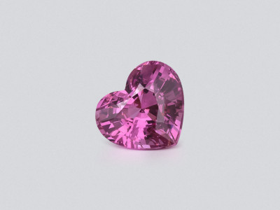 Rosa spinell herzförmiger 2,05 karat, Tansania photo