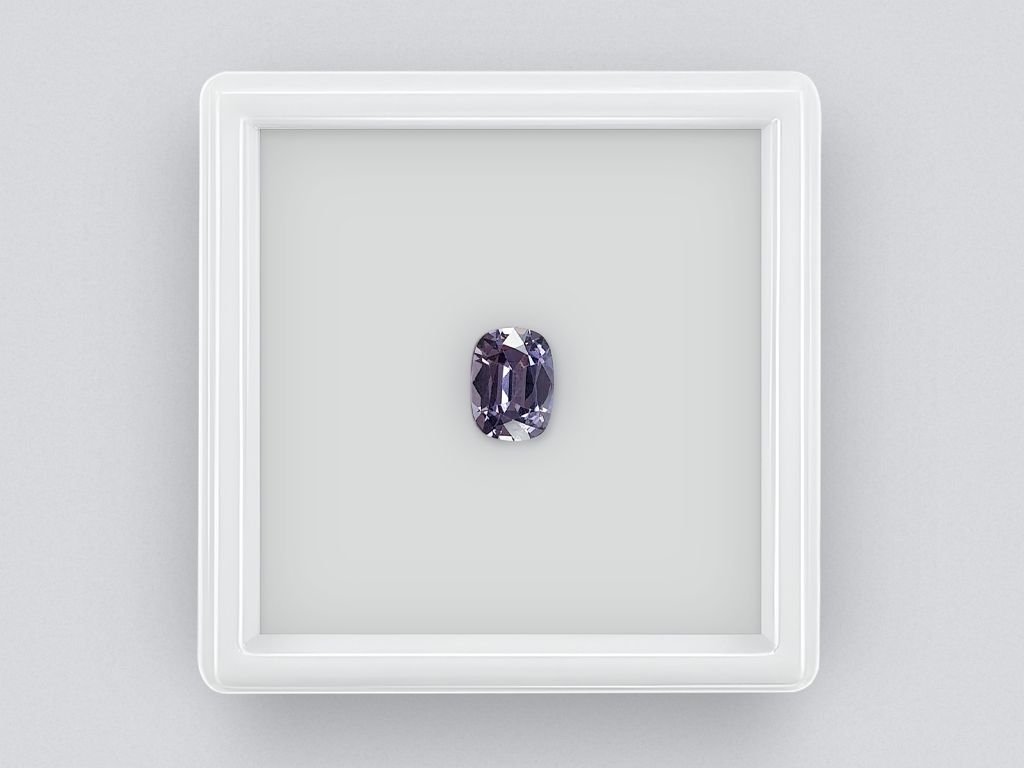 Satter violetter Spinell im Kissenschliff, 1,22 Karat, Burma Image №1