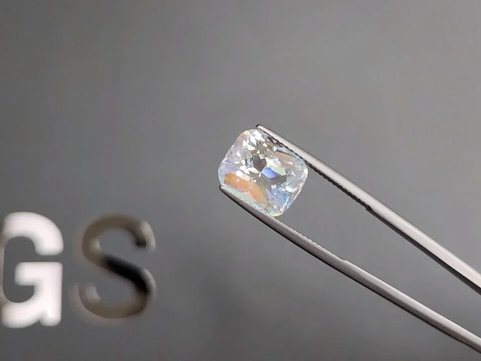 Piedra lunar talla cojín 6,88 quilates, Madagascar Image №3