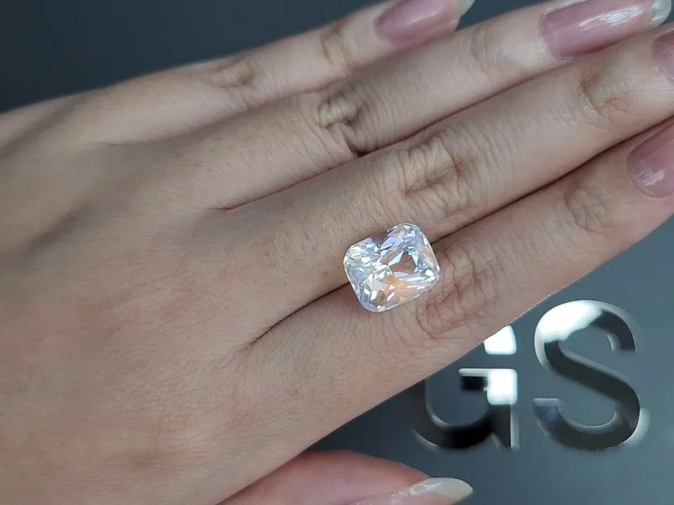 Piedra lunar talla cojín 6,88 quilates, Madagascar Image №2