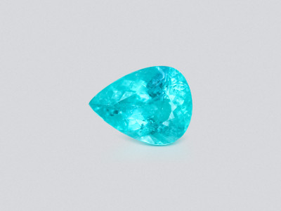 Paraiba-turmalin im birnenschliff 6,84 karat, Mosambik photo