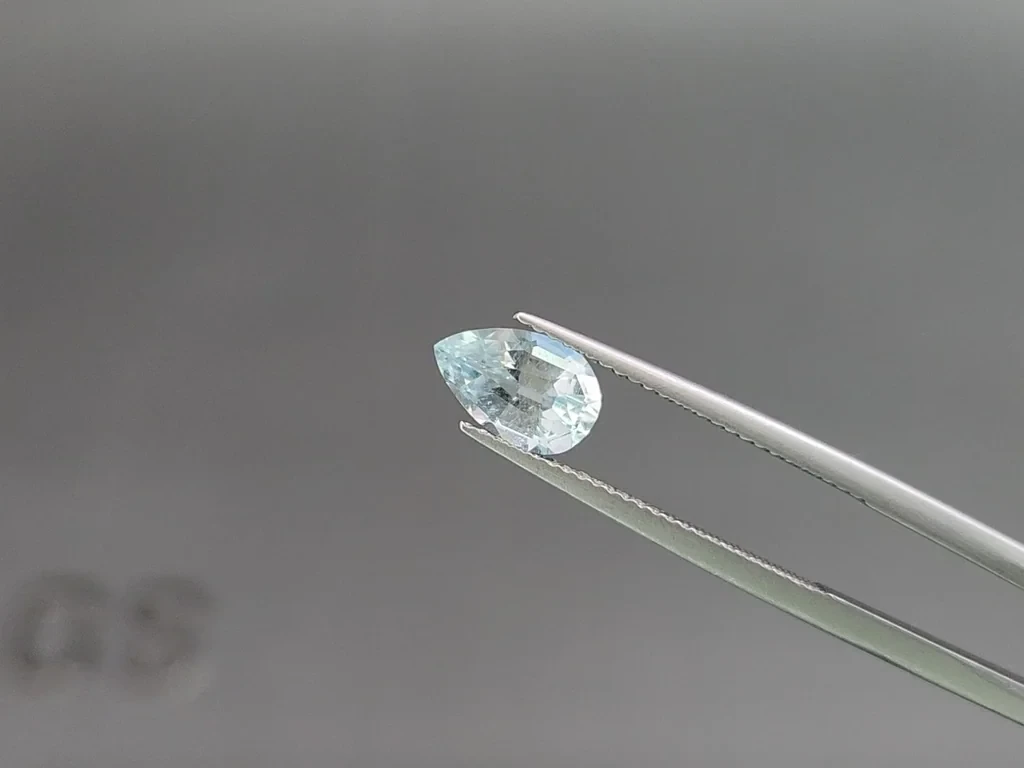 Ensemble aigues-marines taille poire, 3,12 carats, Madagascar Image №2