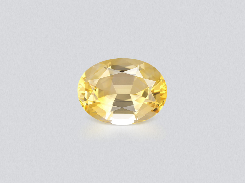 Citrine precision cut oval 8.30 carats, Africa Image №1