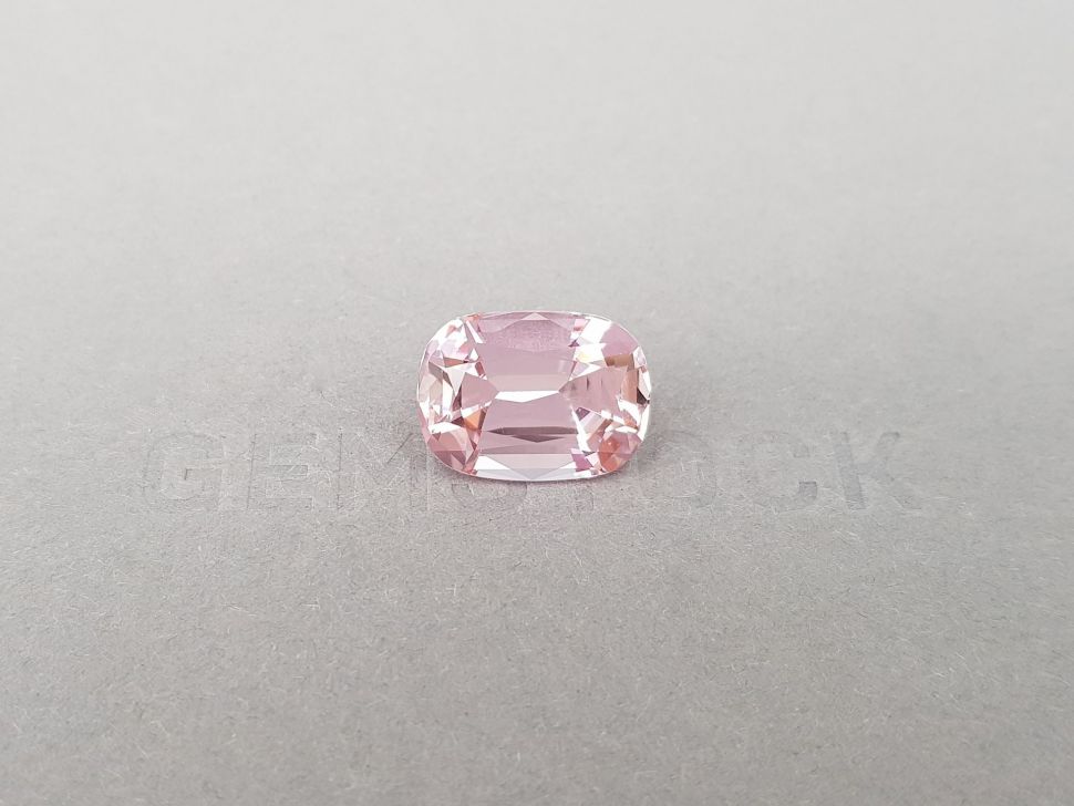 Pink morganite set in cushion cut 23.37 ct, Mozambique Image №4