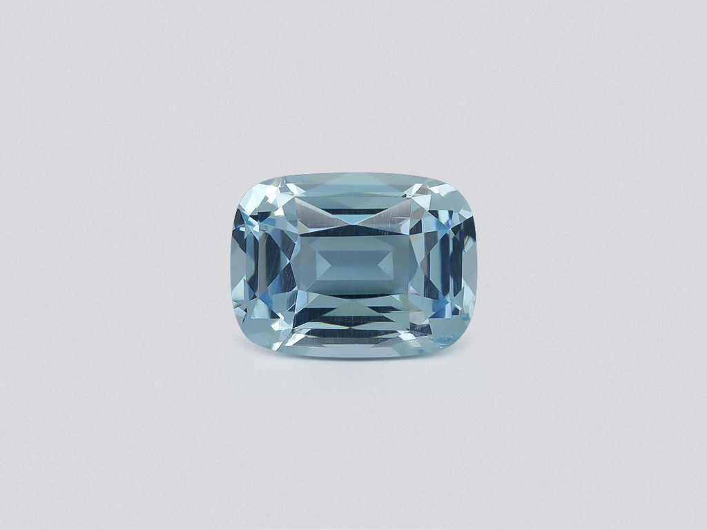 Aigue-marine taille coussin 4,34 carats, Madagascar  Image №1