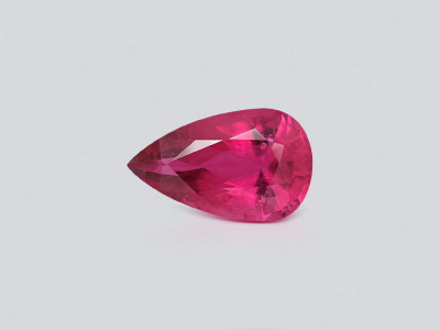 Tourmaline rubellite pear cut 8.99 carats, Africa photo