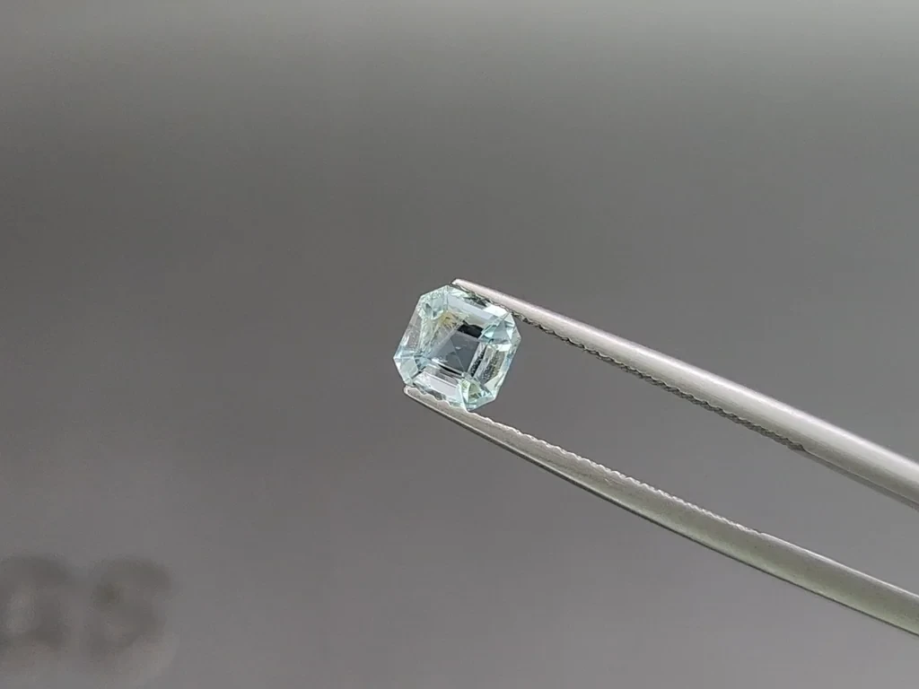 Set of aquamarines octagon cut 1.92 carats, Madagascar Image №2