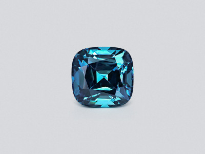 Indigolite tourmaline in cushion cut 5.31 carats, Afghanistan photo