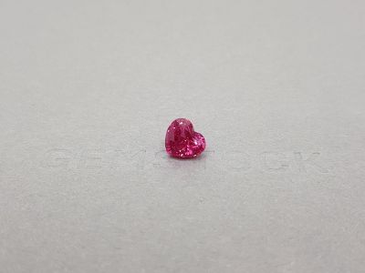 Intense pink Mahenge heart cut spinel 2.03 ct photo