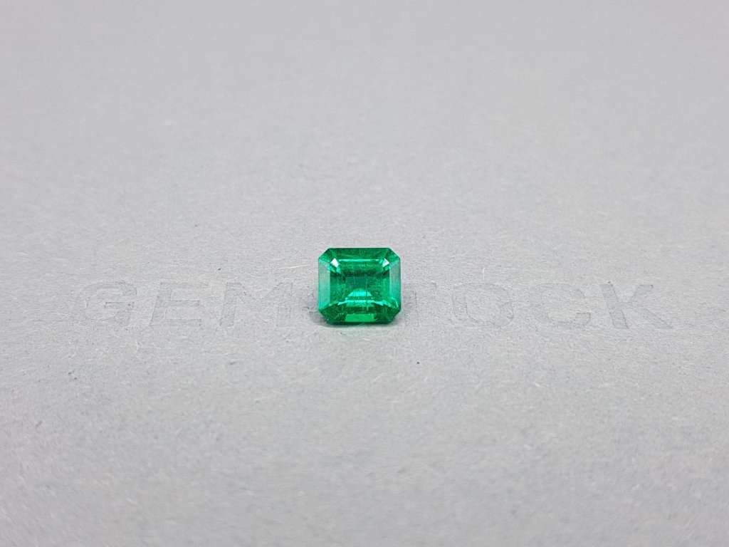 Muzo Green emerald 1.21 ct octagon cut, Colombia Image №1