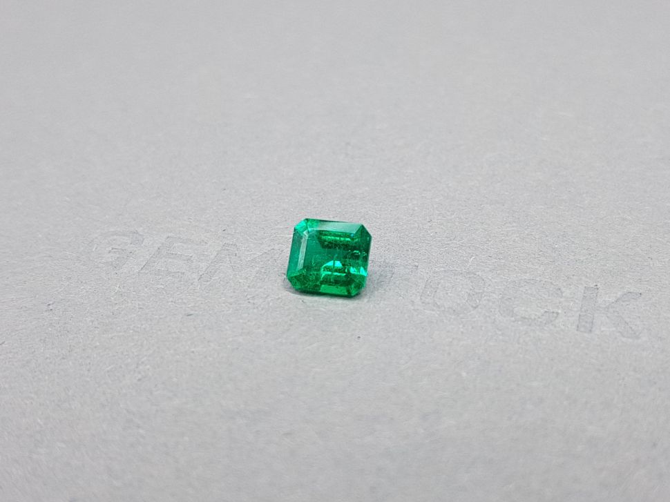 Muzo Green emerald 1.21 ct octagon cut, Colombia Image №3
