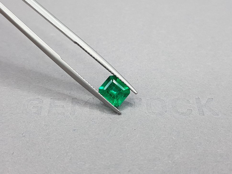 Muzo Green emerald 1.21 ct octagon cut, Colombia Image №4