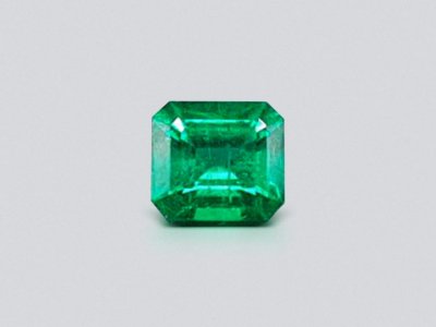 Muzo Green emerald 1.21 ct octagon cut, Colombia photo