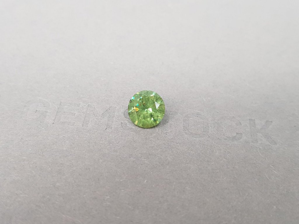 Ural demantoid round cut 1.86 ct Image №3