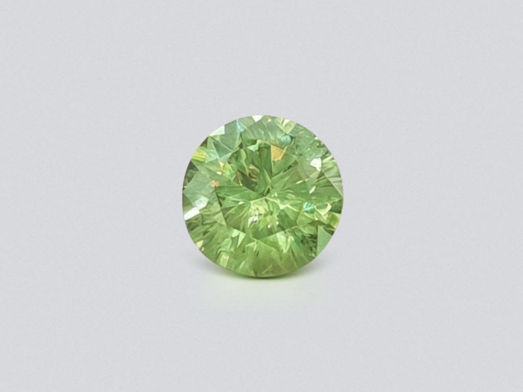 Ural demantoid round cut 1.86 ct Image №1