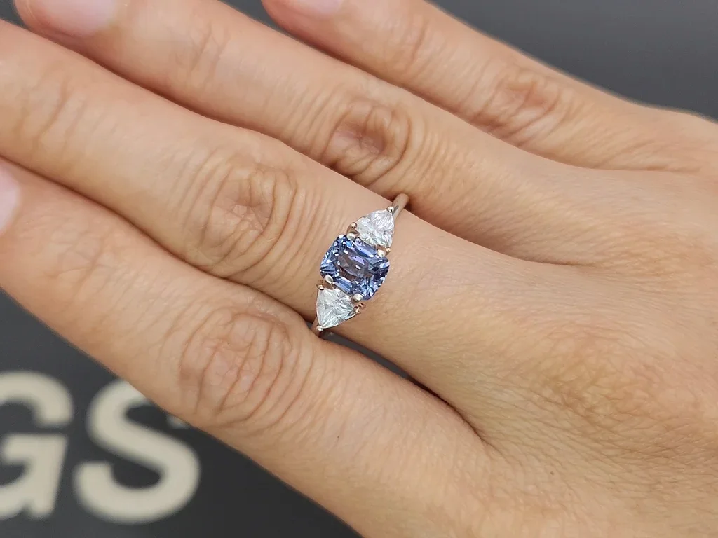 Spinelle taille coussin de 1,59 carats, Tanzanie Image №5