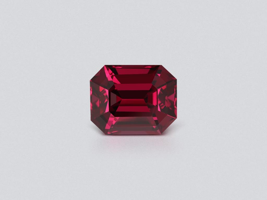 Grenat rhodolite taille octogonale 10,05 carats, Sri Lanka Image №1