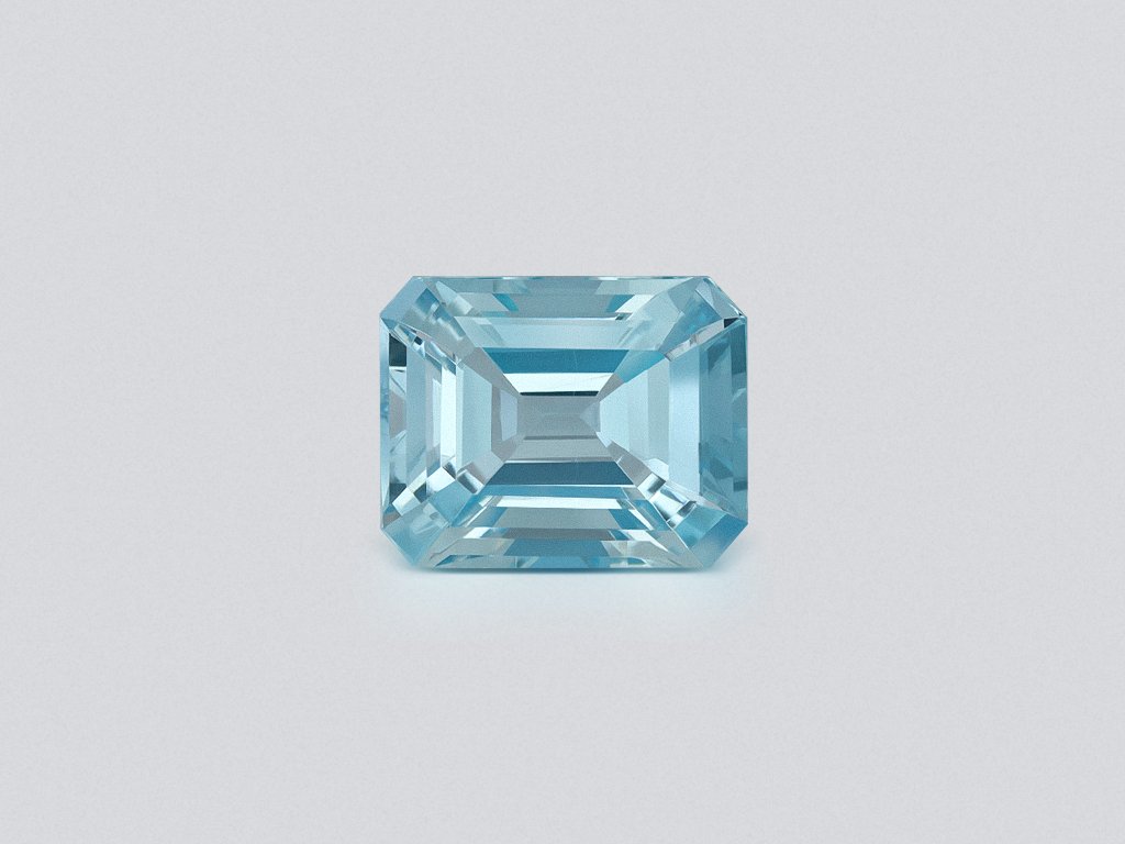 Aquamarin im achteckschliff 3,73 carats, Madagaskar Image №1