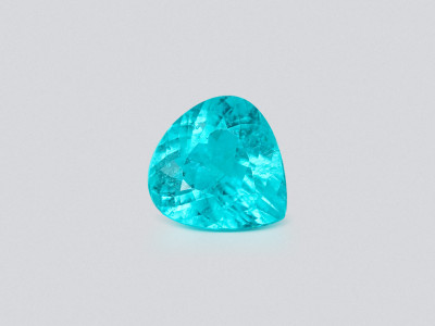Neon Paraiba tourmaline pear cut 4.49 carats, Mozambique photo