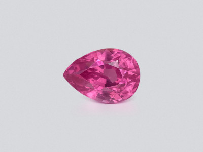 Pink spinel Mahenge pear cut  2.06 carats, Tanzania photo