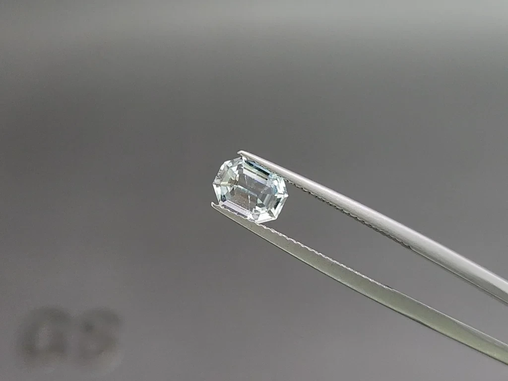 Set of aquamarines octagon cut  1.78 carats, Madagascar Image №2