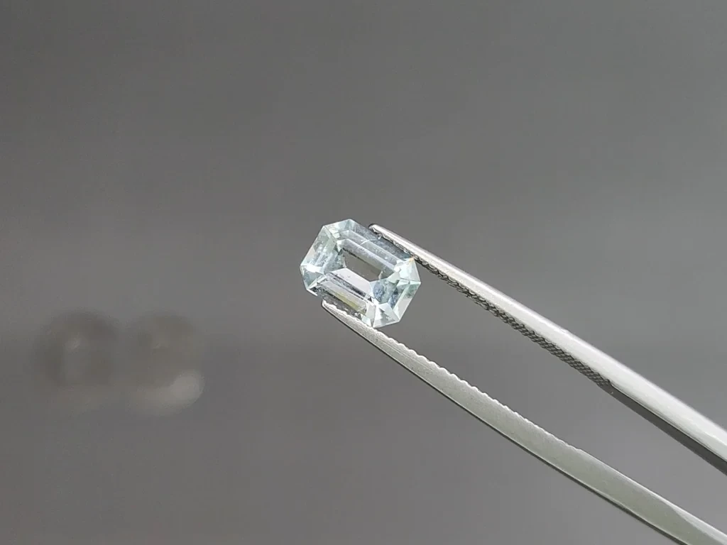 Set of aquamarines octagon cut 3.01 carats, Madagascar Image №3
