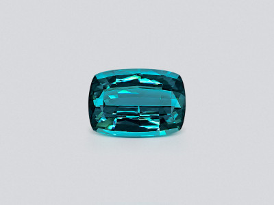 Large vivid Lagoon tourmaline cushion cut 15.94 carats, Namibia photo