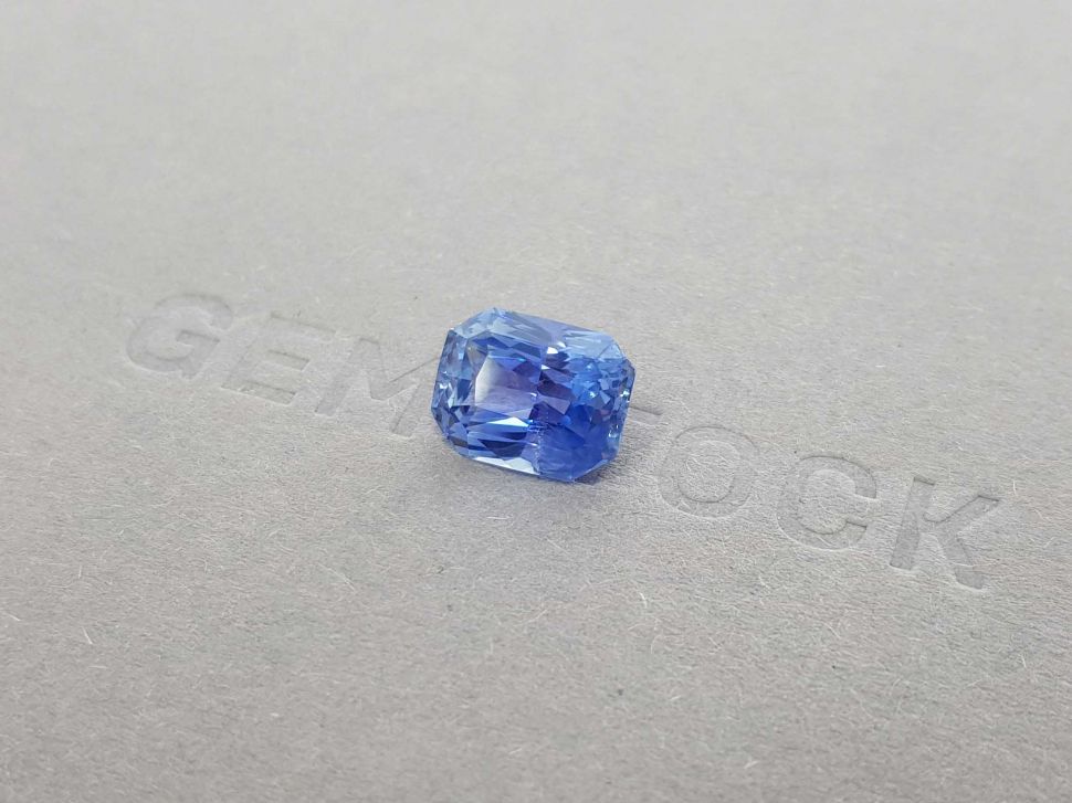 Unheated cornflower blue sapphire 4.97 ct from Sri Lanka Image №2