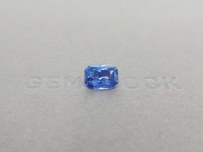 Unheated cornflower blue sapphire 4.97 ct from Sri Lanka photo