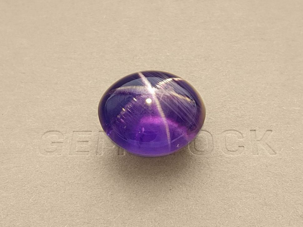 Color change cabochon star sapphire 62.94 ct, Sri Lanka, GRS Platinum Image №2