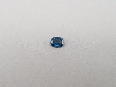 Blue cobalt cushion cut spinel 1.50 carats, Tanzania photo
