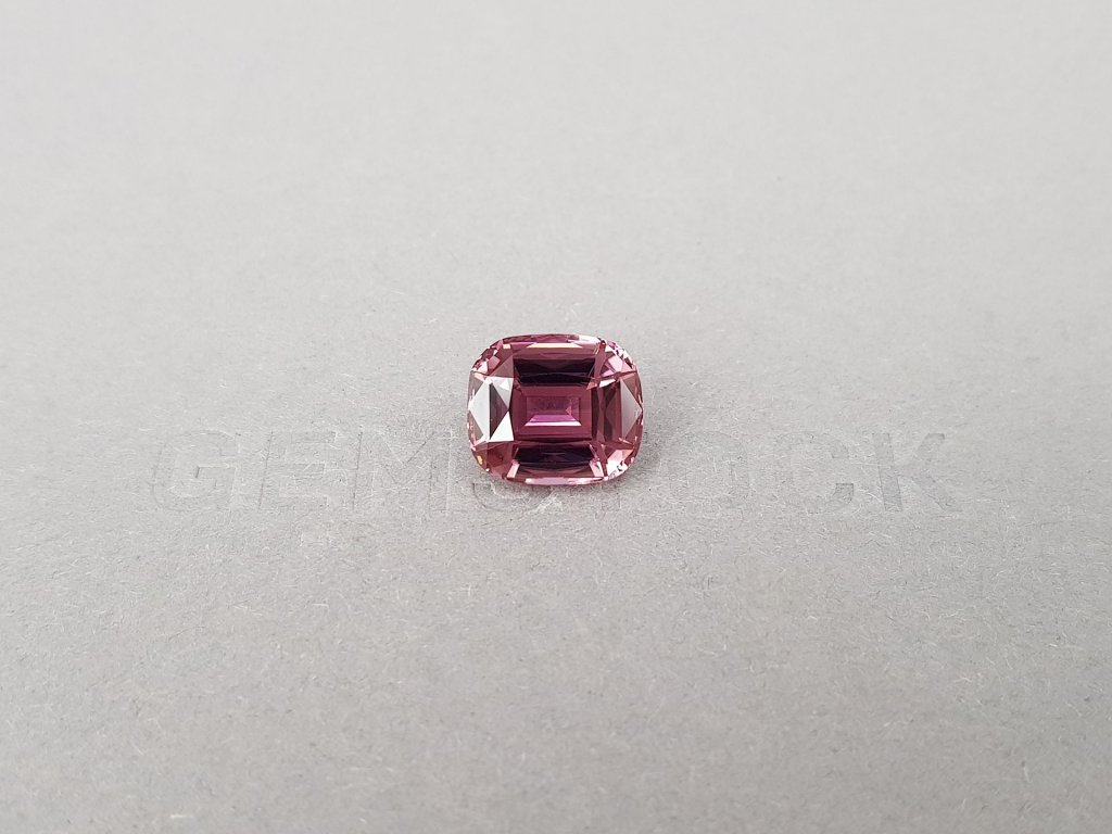Purple pink cushion-cut tourmaline 4.78 carats, Nigeria Image №1