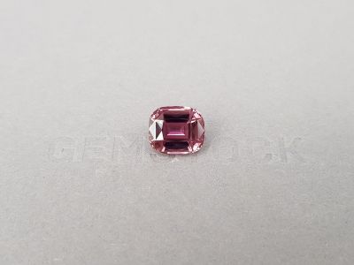 Purple pink cushion-cut tourmaline 4.78 carats, Nigeria photo