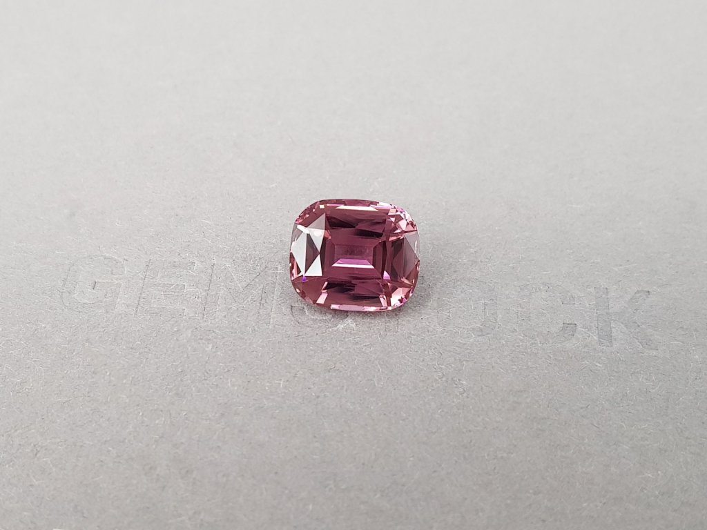 Purple pink cushion-cut tourmaline 4.78 carats, Nigeria Image №3