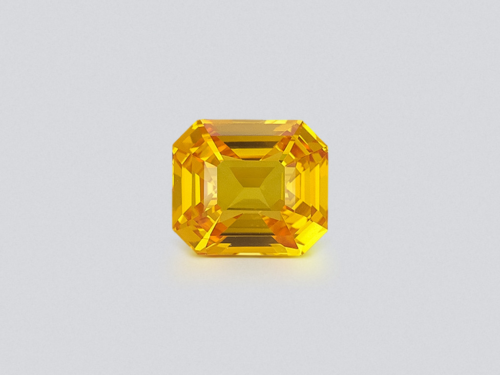 Sapphire Golden Yellow octagon cut 1.51 carats, Sri Lanka Image №1