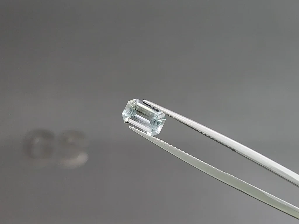 Set of aquamarines octagon cut  2.87 carats, Madagascar Image №3
